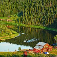 ВОТ ОНА, ЛЕПОТА РУССКАЯ !!!! это река Чусовая, посёлок Кын, Пермский край.