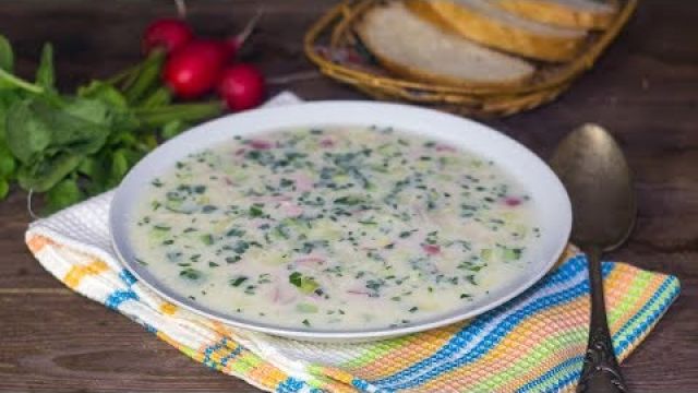 Классическая окрошка на квасе